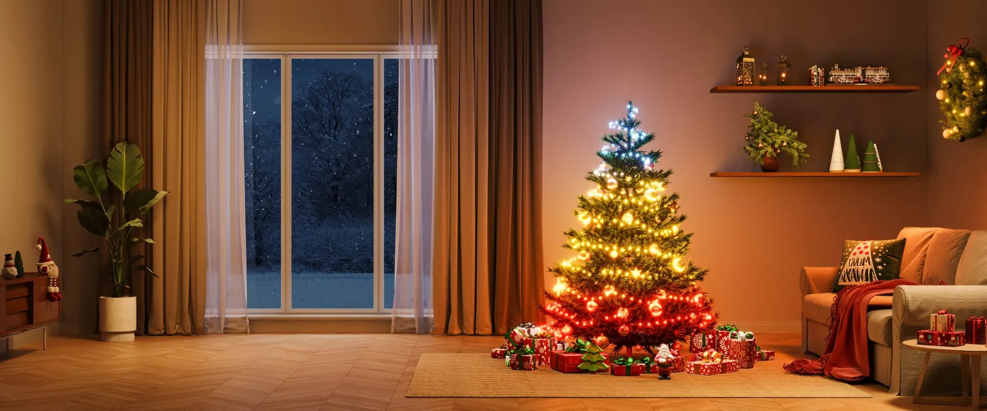Guirnaldas de luces navideñas Govee 2