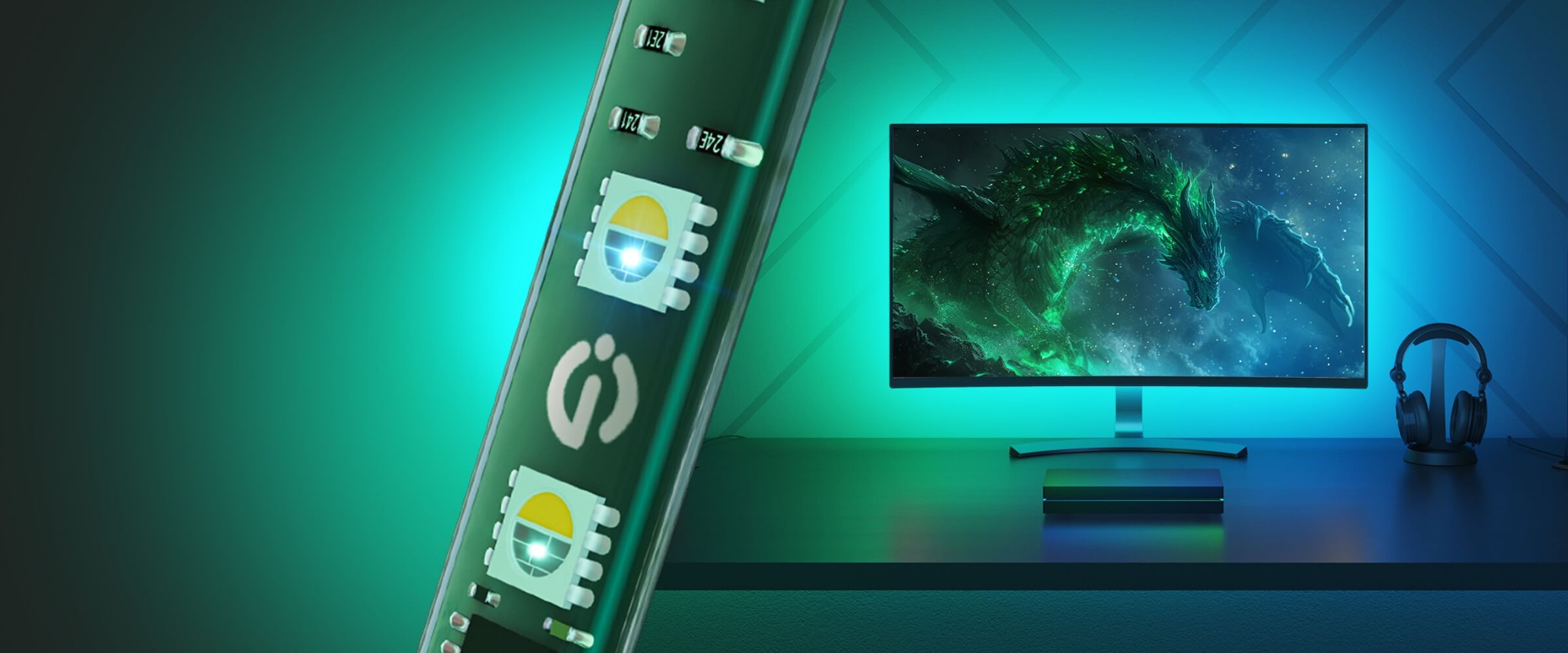 Iluminación RGBWIC 4 en 1