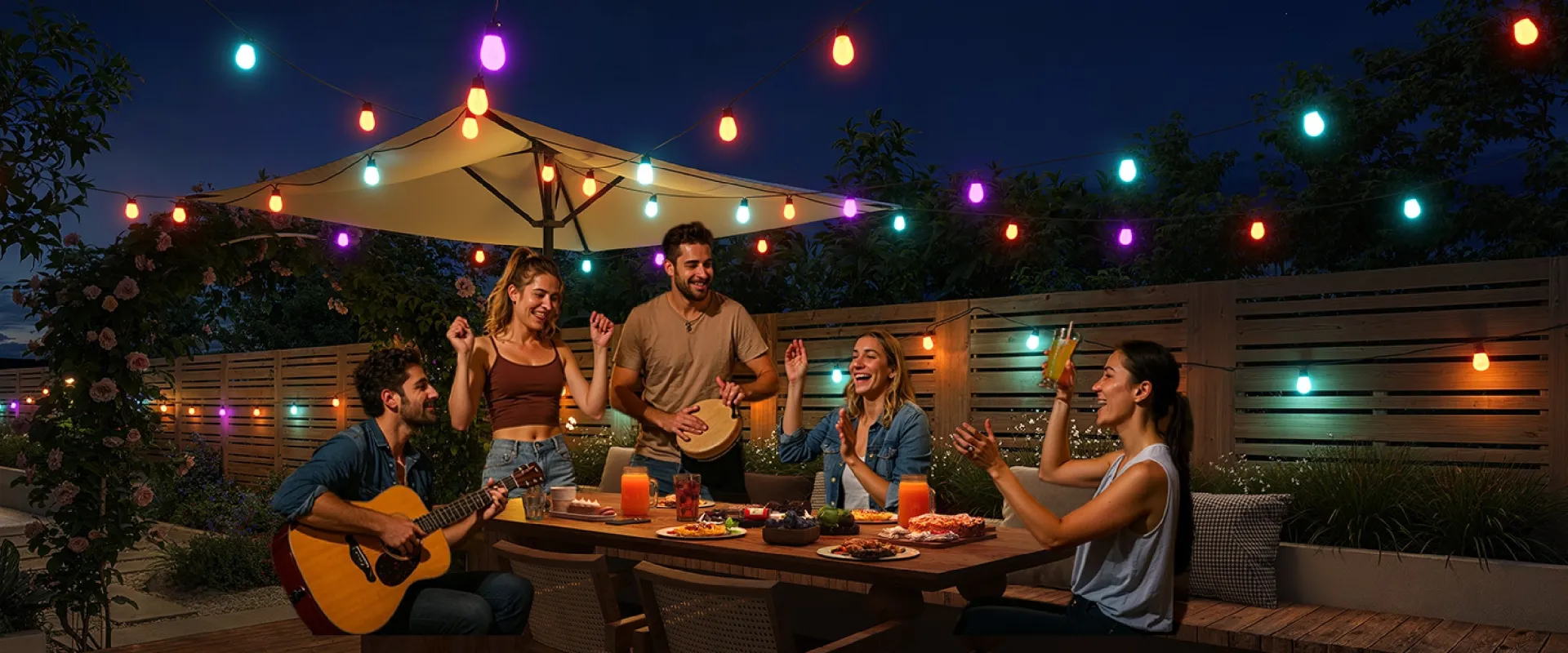 Ambiente de fiesta