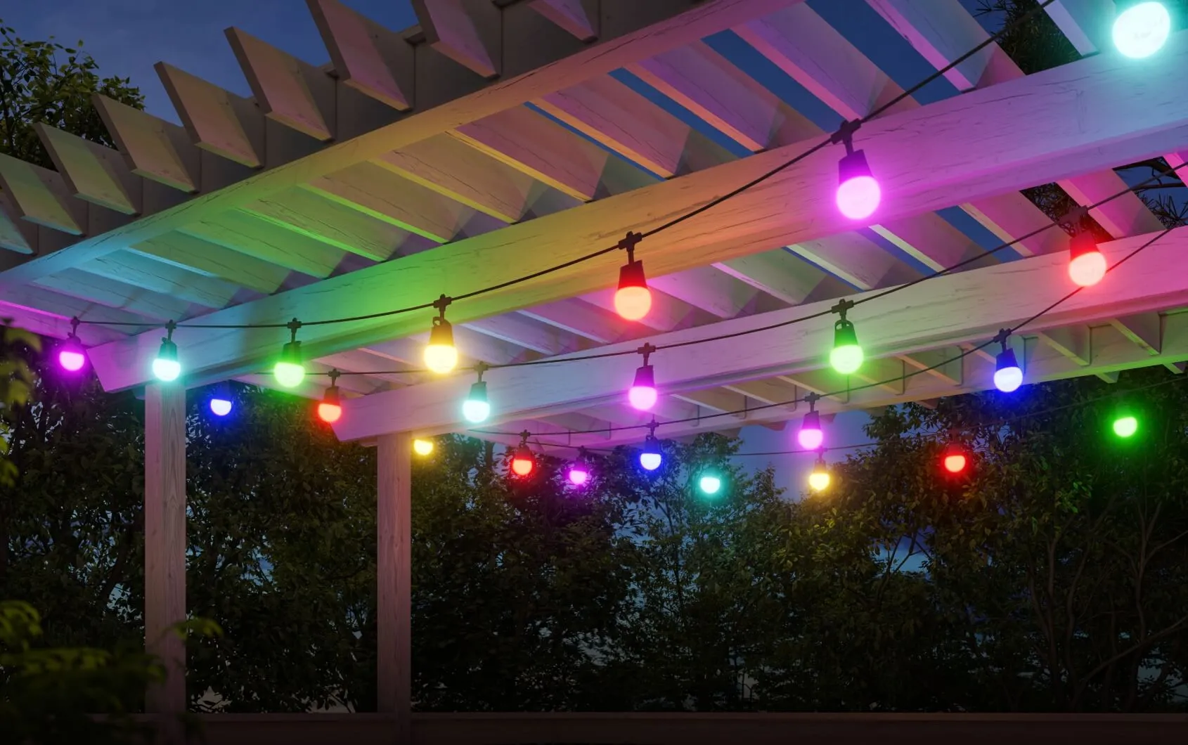 Efectos de iluminación RGBICW