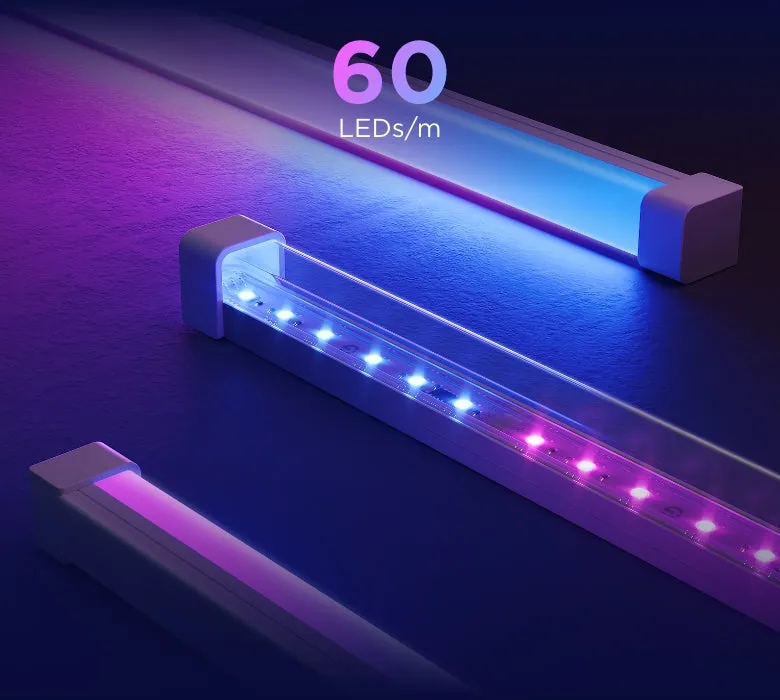 Iluminación más suave y difusa, sin puntos visibles