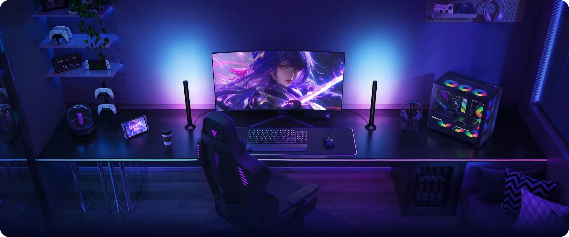 Iluminación para gaming
