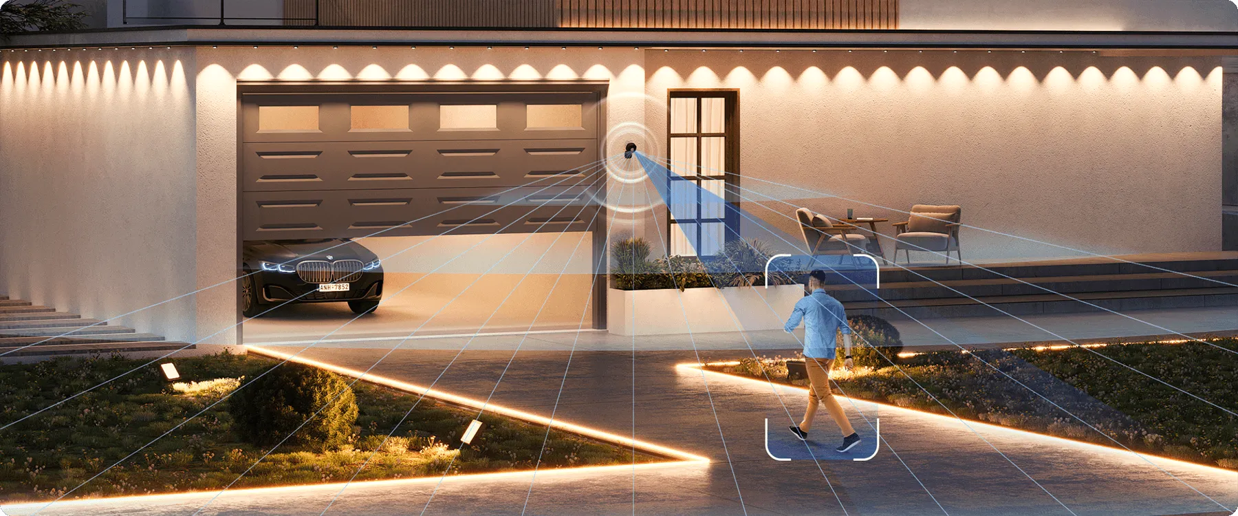 Conéctalo con el sensor de movimiento exterior Govee
