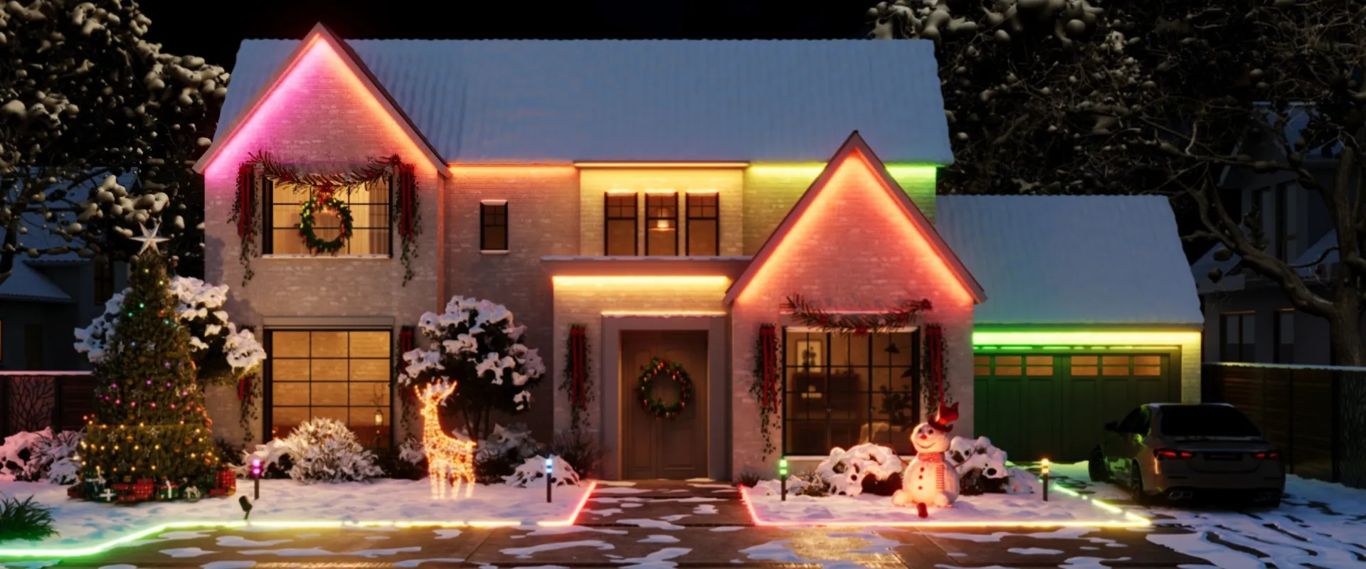 Resplandor navideño