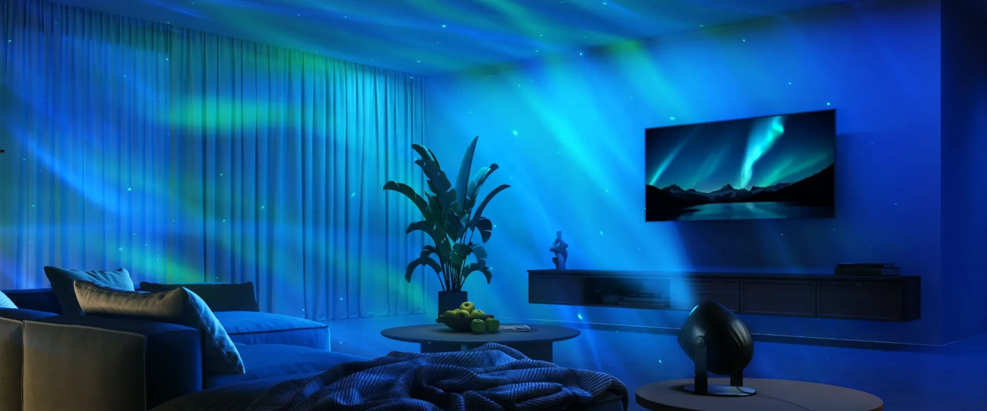 Cine en casa romántico