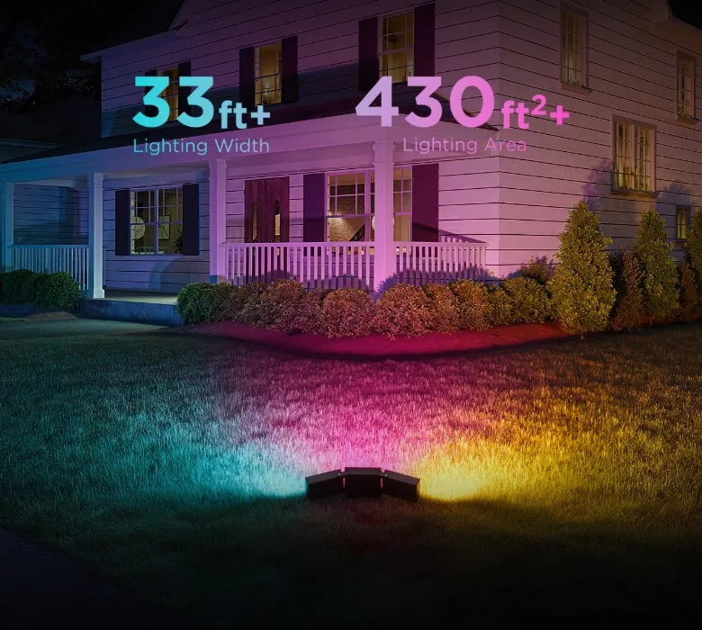Ilumina por completo tu espacio exterior